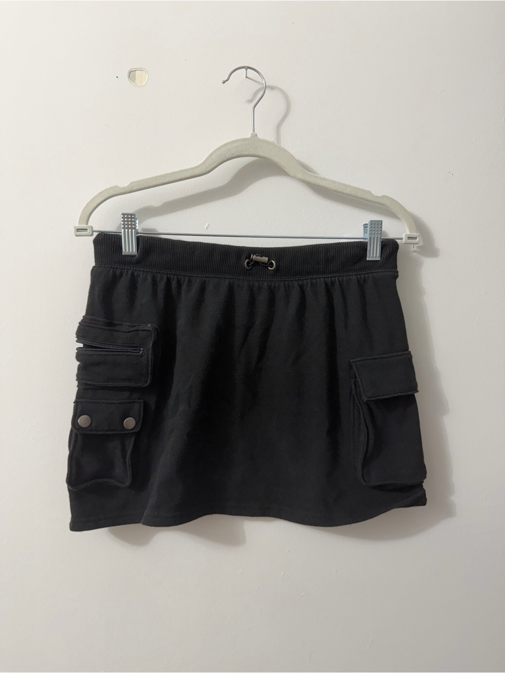 Aeropostale Black Pocket Skirt with Drawstring Waist